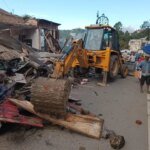 मसूरी के रॉक स्टोन पर चला एमडीडीए का बुलडोजर, अपर माल रोड पर अनाधिकृत निर्माण ध्वस्त